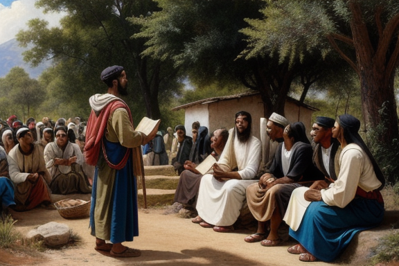 Early Christian Missionaries Painting